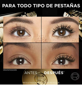 Máscara de Pestañas L'Oréal Panorama 2 pzas 9.4 ml c/u + 1 Le Matte Resistance 5 ml - ZK