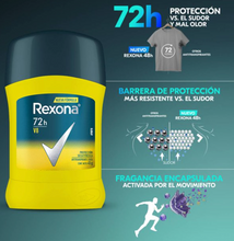 Cargar imagen en el visor de la galería, Antitranspirante Rexona Men 4 pzas de 45 gr c/u - ZK