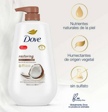 Cargar imagen en el visor de la galería, Jabón Líquido Corporal Dove Coco Cocoa 905 ml - ZK