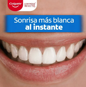 Pasta Dental Colgate Luminous White Instant 4 pzas de 75 ml c/u -ZK
