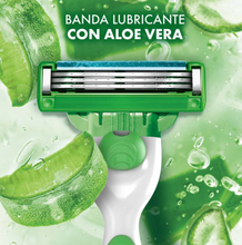 Cargar imagen en el visor de la galería, Cartucho de Rastrillo Gillette Mach3 Mach3 Sensitive con Aloe, Piel Sensible, 16 pzas -ZK