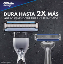Cargar imagen en el visor de la galería, Repuestos para Afeitar Gillette Mach3 16 pzas - ZK