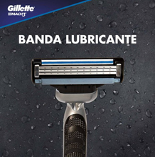 Cargar imagen en el visor de la galería, Repuestos para Afeitar Gillette Mach3 16 pzas - ZK