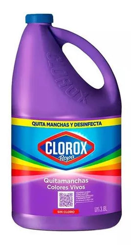 Caja Cloro Clorox Ropa Color 3.8L/6P - SCG – MayoreoTotal
