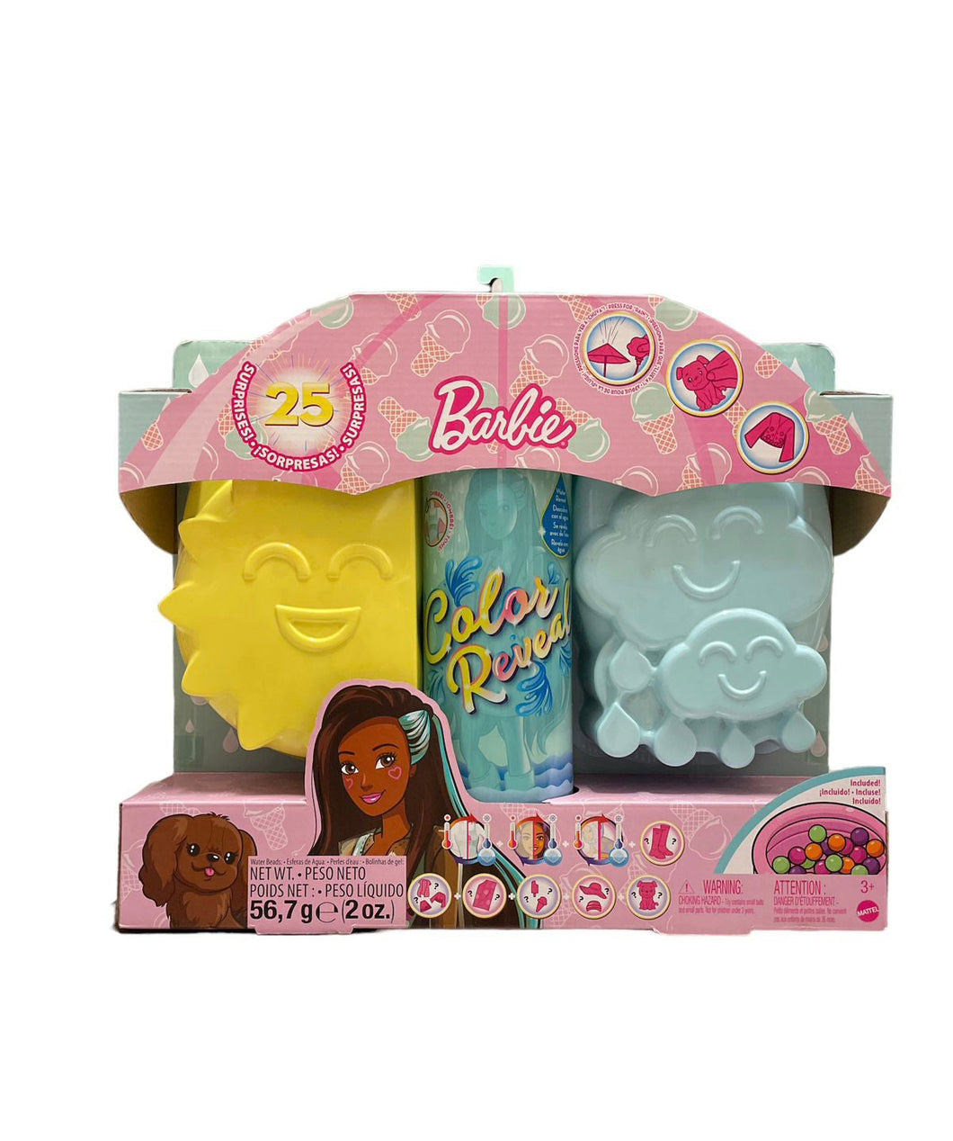 Set De Barbie Color Reveal Revelacion De Color 25 Sorpresas. - BGP