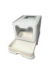 Cargar imagen en el visor de la galería, Arenero Cuadrado Para Gato Bandeja Sanitaria Facil Limpieza - BGP