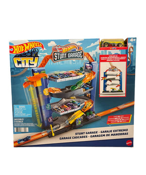 Pista Hot Wheels City Garaje De Acrobacias Extremo 4 Niveles - BGP