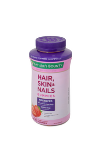 GOMITAS NATURE´S BOUNTY VITAMINAS PARA CABELLO, PIEL & UÑAS - BGP