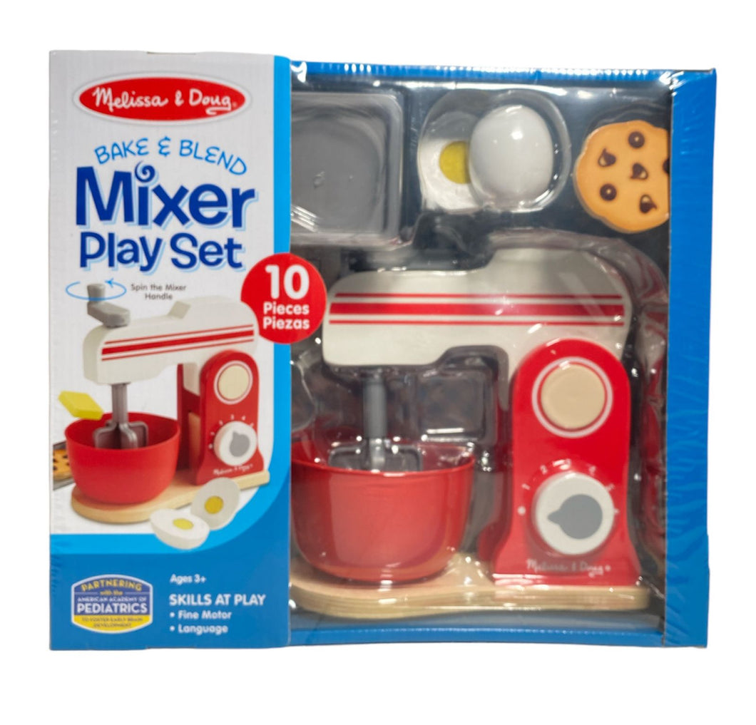 Kit Juego De Batidora Con 10 Pzs Melissa & Doug Mezcladora - BGP
