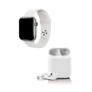 Kit smartwatch y audífons twins negro - BGP