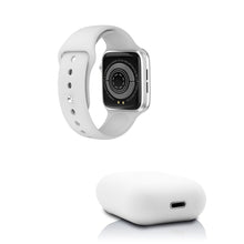 Cargar imagen en el visor de la galería, Kit smartwatch y audífons twins negro - BGP