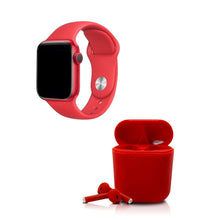 Cargar imagen en el visor de la galería, Kit smartwatch y audífons twins negro - BGP
