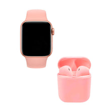 Cargar imagen en el visor de la galería, Kit smartwatch y audífons twins negro - BGP