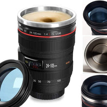Cargar imagen en el visor de la galería, Termo En Forma De Lente De Cámara Reflex 8.3x13.3 Cm 400 Ml - BGP