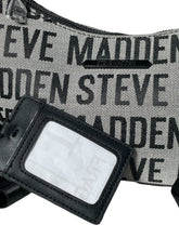 Cargar imagen en el visor de la galería, Bolsa Steve Madden Negra y Rosa con Tarjetero - BGP