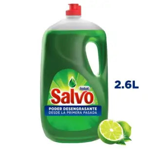 Lavatrastes Líquido Salvo Limón 2.6 L - ZK