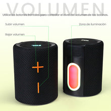 Cargar imagen en el visor de la galería, FS-S152 BOCINA TWS RECARGABLE SEPARABLE CON LUZ RGB - BGP