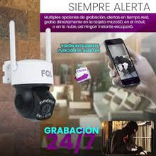 Cargar imagen en el visor de la galería, CAMARA DE VIGILANCIA FOL AJ006 EXTERIOR E INTERIOR FULL HD - BGP