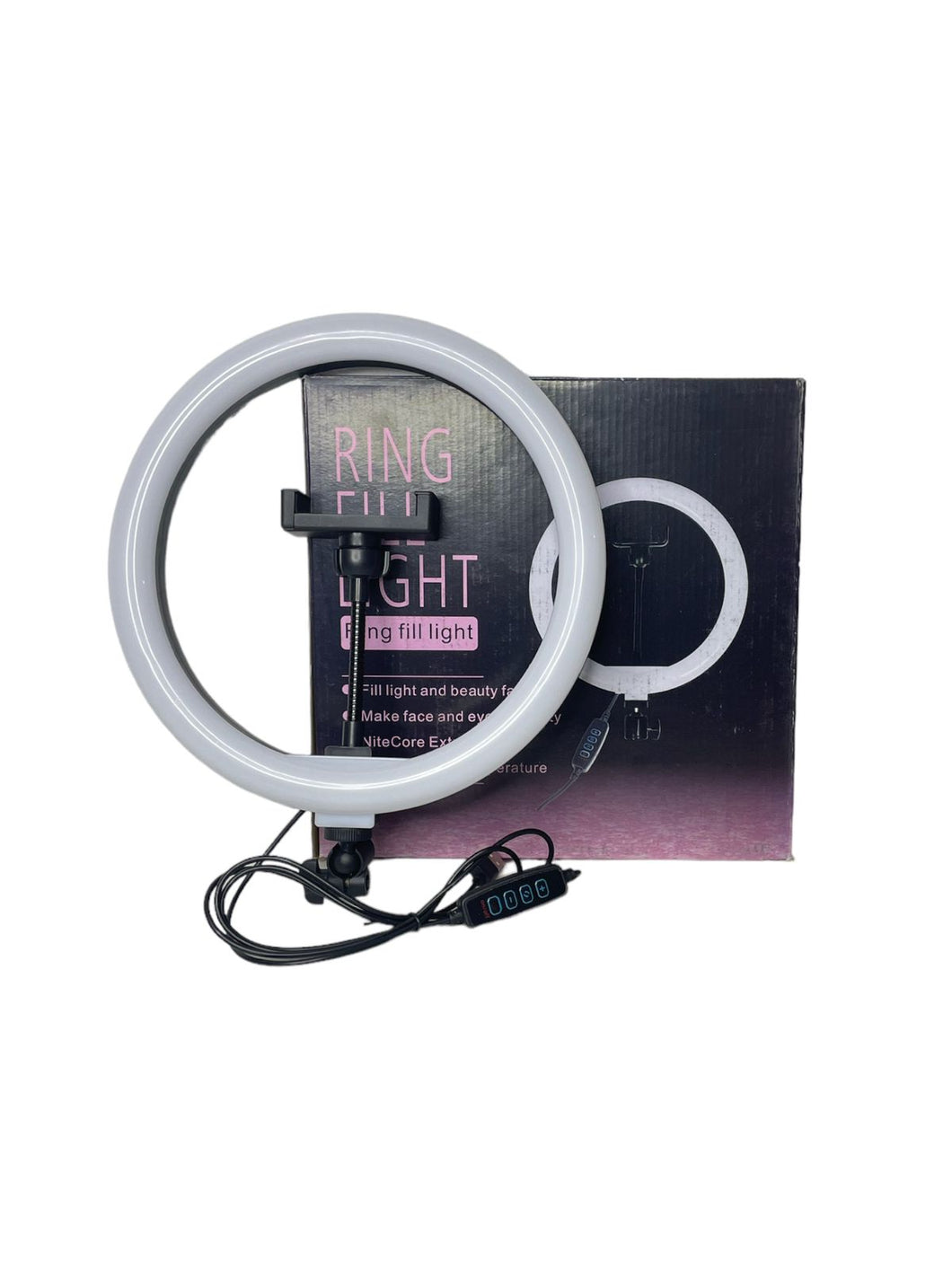 Aro De Luz De 10 Pulgadas 25.4 Cm Para Grabar Videos - BGP