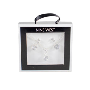 Set De Collar Y Aretes Nine West Originales Importados - BGP