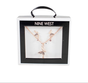 Set De Collar Y Aretes Nine West Originales Importados - BGP