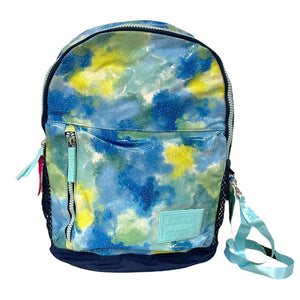 Mochila Justice Sport Azul 42x16x30 Cm Con Tarjetero Identificador  - BGP