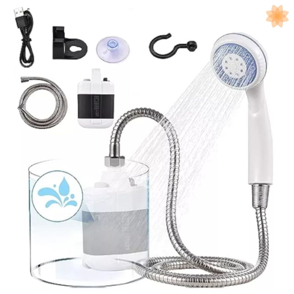 Regadera Portatil con BOMBA Ducha - DRO