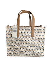 Cargar imagen en el visor de la galería, Bolsa Tote Tommy Hilfiger Beige con Monograma - BGP