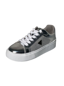 Tenis Guess Plateados Talla 9 Usa 26 Mx Mujer Original Importado - BGP