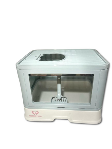 Arenero Cerrado Cuadrado Para Gato Fonico  51 X 41 X 38cm - BGP