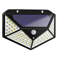Cargar imagen en el visor de la galería, Lampara Solar Exterior Potente 100 Leds Sensor Movimiento - BGP