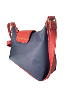 Bolsa Crossbody Tommy Hilfiger Azul Roja Bandolera 20x26x8cm - BGP