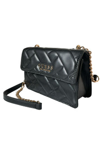 Bolsa Clutch Guess Acolchada Cadena Dorada Original Importada - BGP