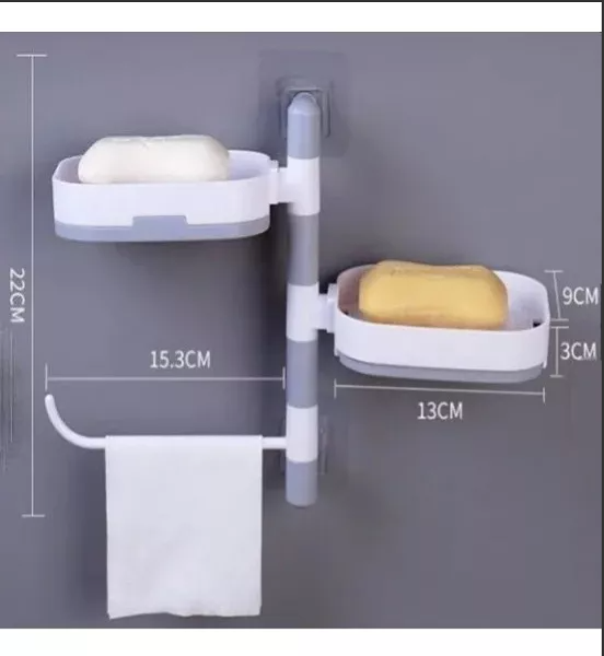 JABONERA GIRATORIA DE PARED - DRO