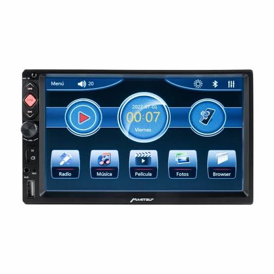 Estereo Pantalla Táctil 7  Touch Bluetootn 1080 Hd Mirror Li - BGP