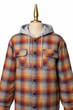 Cargar imagen en el visor de la galería, Camisa Flannel tipo Hoodie – Estilo Casual Urbano - TALLA M CABALLERO - BGP