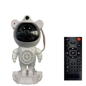 Bocina Proyector Astronauta Compacta Para Cuarto De Niño - BGP