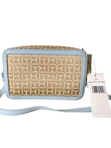 Bolsa Tommy Hilfiger Monograma Azul Claro Crossbody Original  - BGP