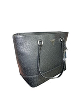 Cargar imagen en el visor de la galería, Bolsa Tote Guess Negra Monograma G – Elegancia Atemporal - BGP