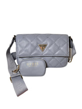 Cargar imagen en el visor de la galería, Bolsa Guess Lila Acolchada Con Monedero Crossbody Original - BGP