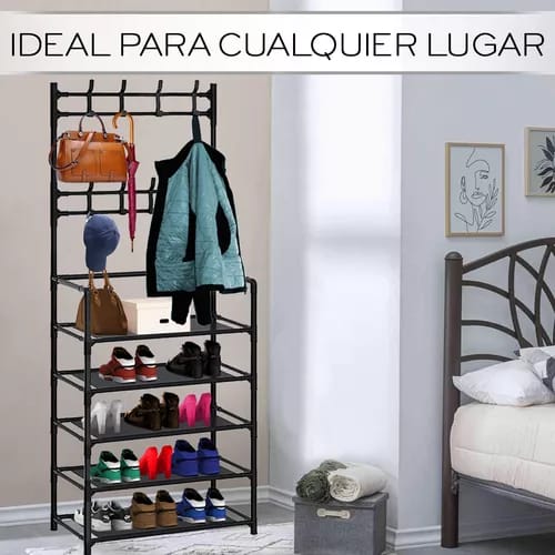 ZAPATERA 5 CAPAS CON PERCHERO - BGP