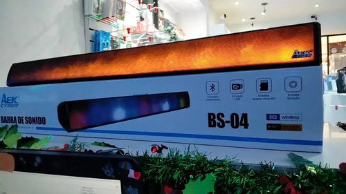 Barra De Sonido Bs04 Led Inalambrica Bluetooth - BGP