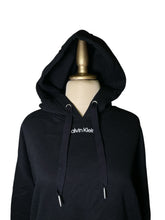 Cargar imagen en el visor de la galería, Hoodie Calvin Klein Dama Negro - BGP
