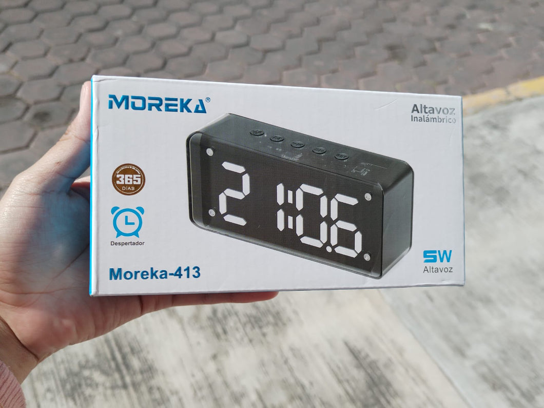 Despertador Bluetooth Hasta 10 Alarmas Bocina 5w - BGP
