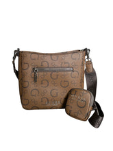 Cargar imagen en el visor de la galería, Crossbody GUESS con Monograma y Mini Pouch - BGP