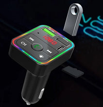 Cargar imagen en el visor de la galería, Transmisor Auto Bluetooth Lector Usb Contestar Llamadas Cargador - BGP