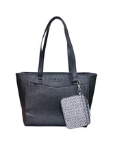 Cargar imagen en el visor de la galería, Bolso Tote Negro GUESS con Pouch - BGP