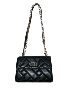 Bolsa Clutch Guess Acolchada Cadena Dorada Original Importada - BGP