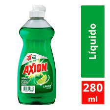 Media Caja Axion Lavatrastes Liquido Limon 280M/6P