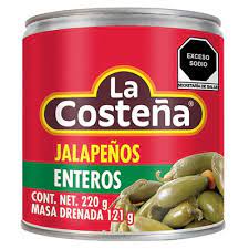 Caja Chiles Jalapeños 220G/48P - SCG